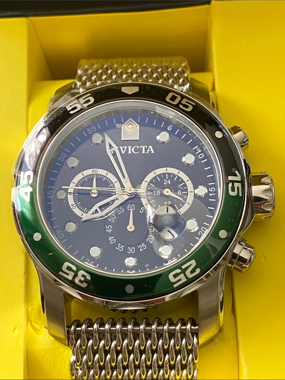 Invicta  NEW Men’s Pro Diver Atlas Stainless 48mm Watch.